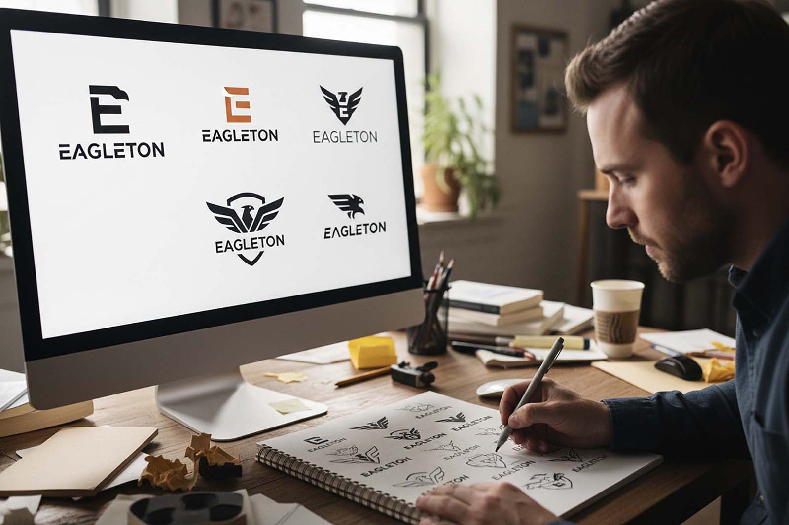 Brownfield Maine Logo Design Services Image