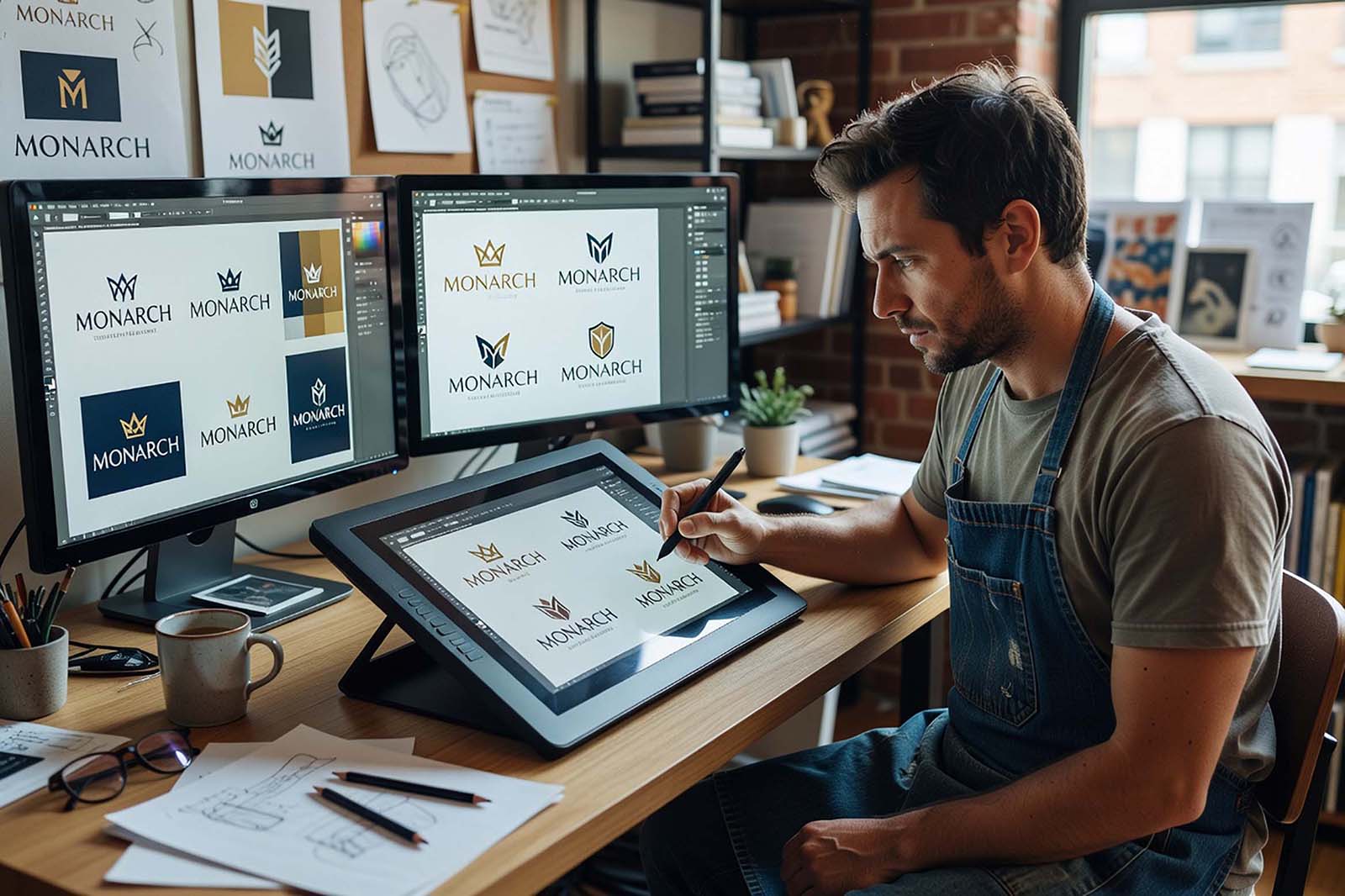 Great Bend New York Logo Design Services Image