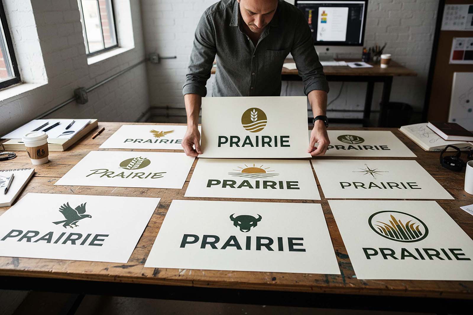 Albin Minnesota Logo Design Services Image