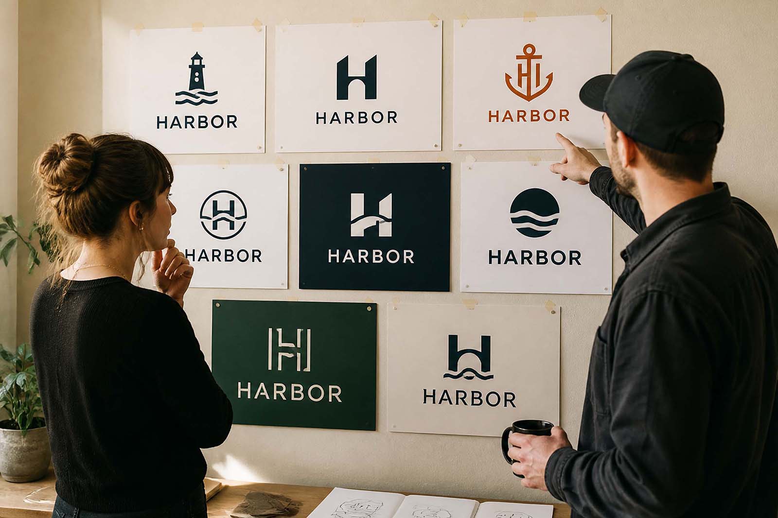 Harborcreek Pennsylvania Logo Design Services Image