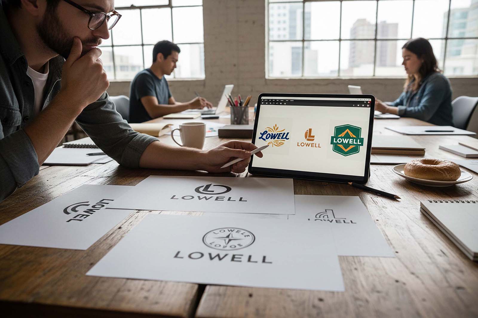 Machias Washington Logo Design Services Image