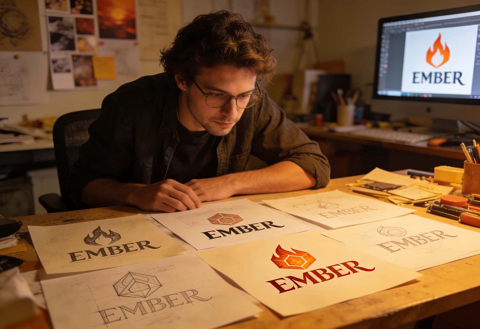 Pomeroy Washington Logo Design Services Image