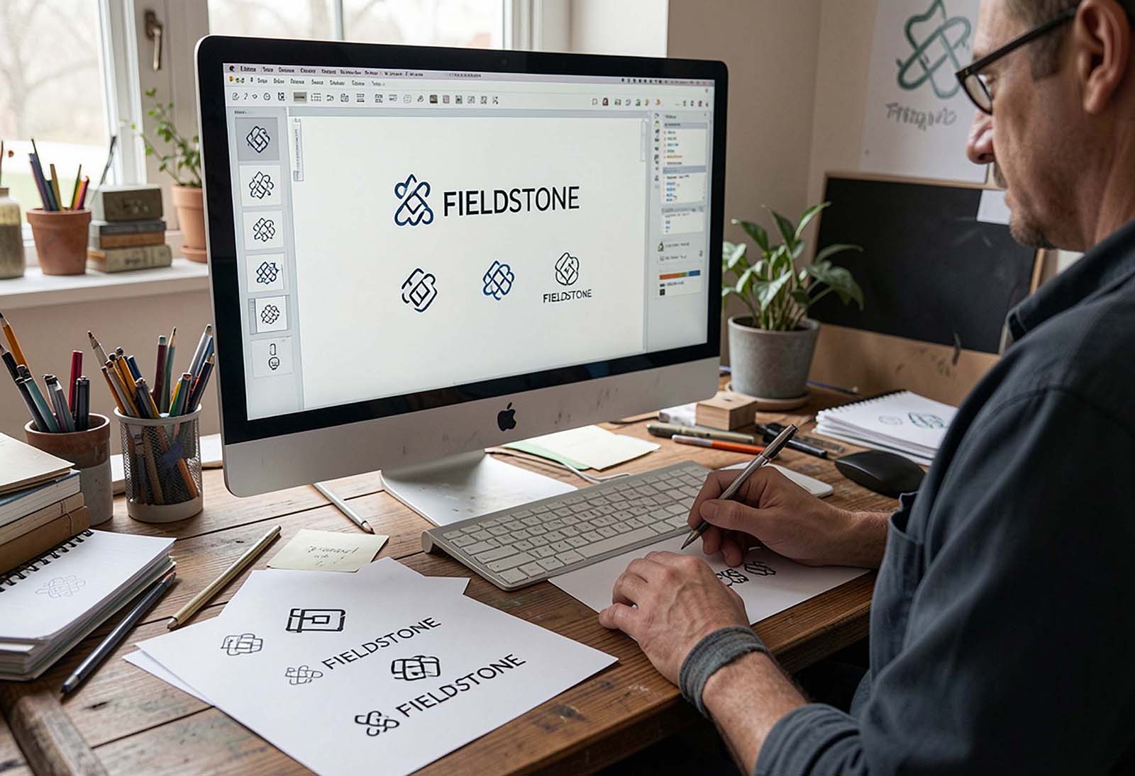 Cross Anchor South Carolina Logo Design Services Image
