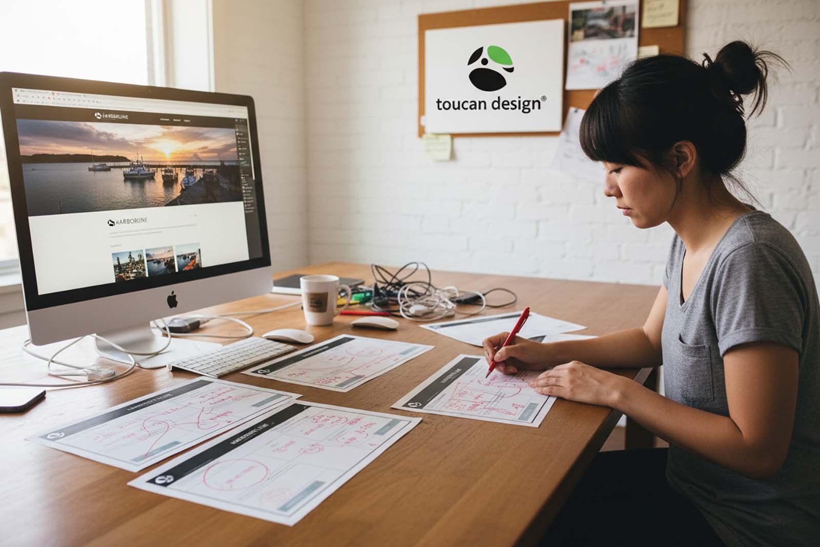 Man West Virginia Web Design Services Image