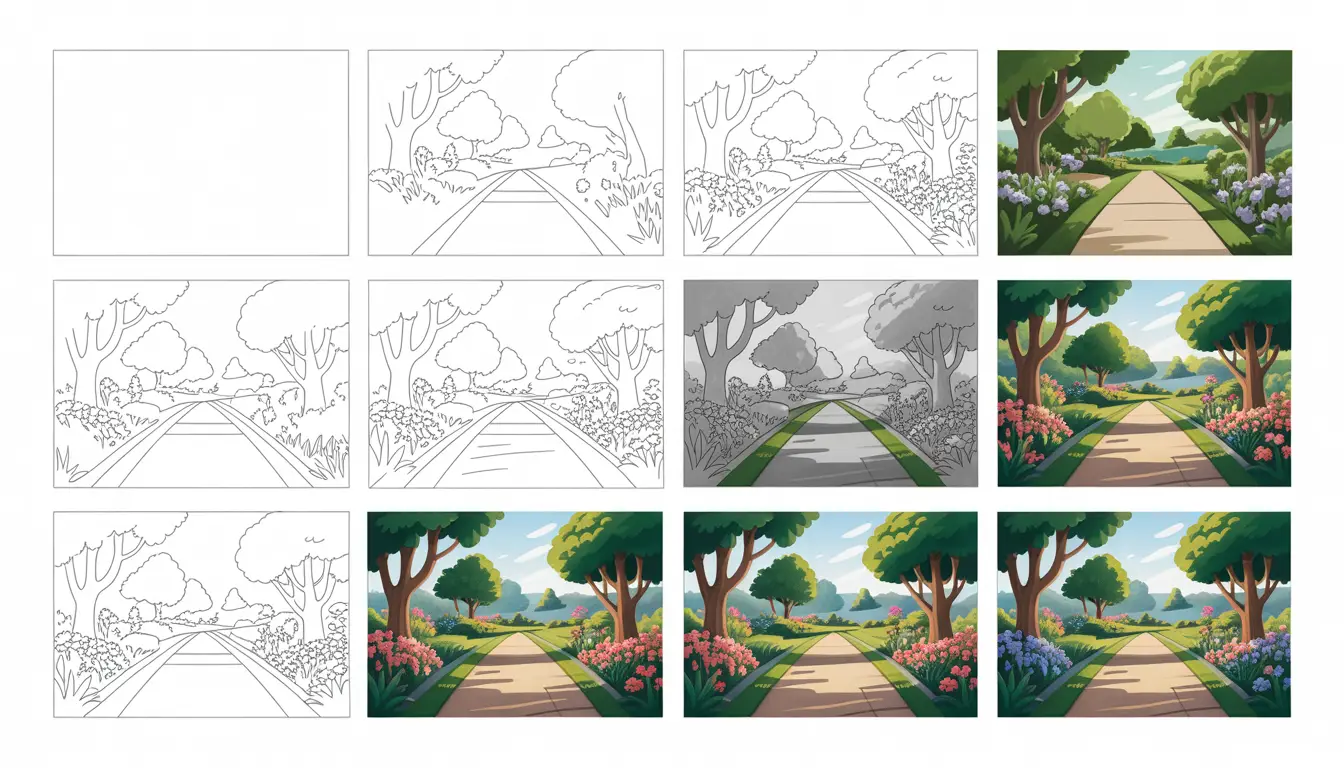 Illustration portfolio featuring detailed and colorful artwork created for a fictitious project, highlighting the artist's creativity and skill in various styles and techniques.
