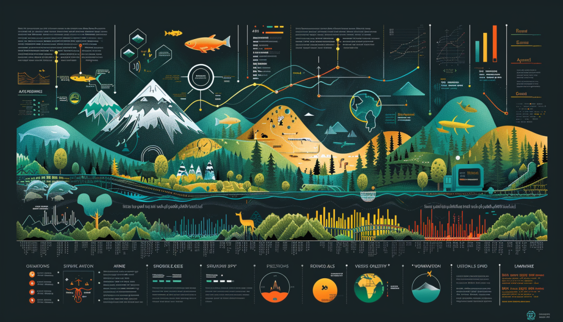 Infographic design portfolio featuring a visually engaging and informative infographic created for a fictitious project, demonstrating the use of data visualization and creative layout.