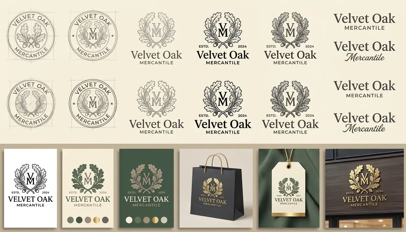 Logo design portfolio image showcasing professional and creative logo design services by Toucan Design, tailored to enhance brand identity and online presence.