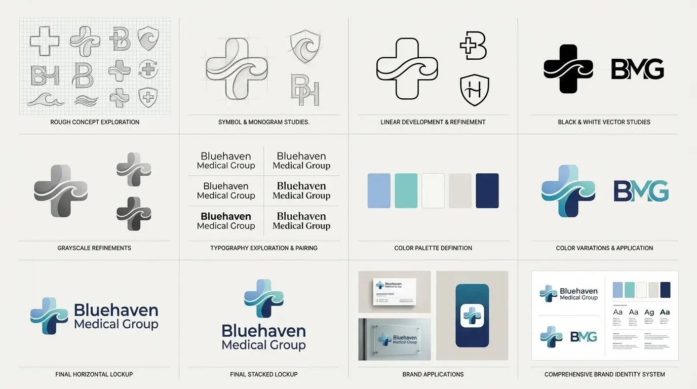 Logo design portfolio image showcasing professional and creative logo design services by Toucan Design, tailored to enhance brand identity and online presence.