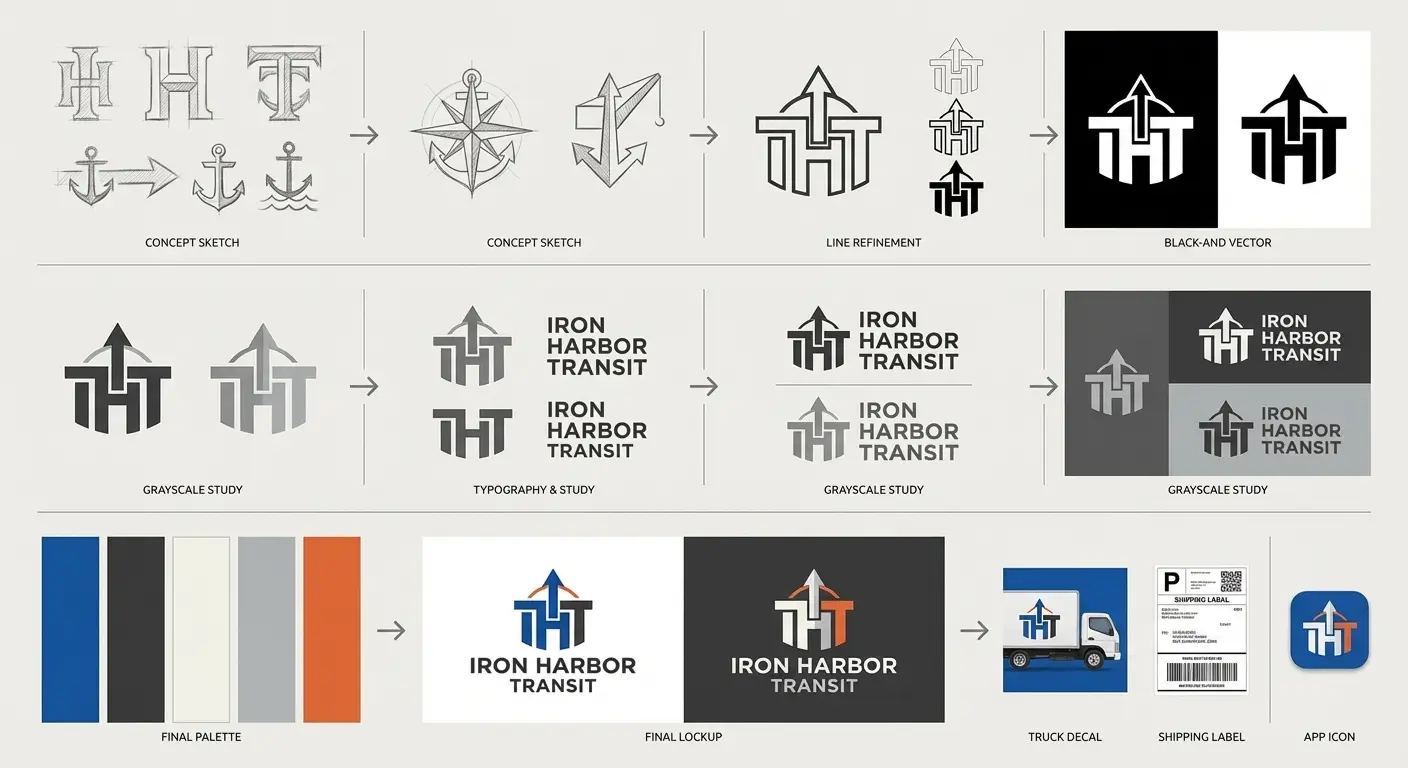 Logo design portfolio image showcasing professional and creative logo design services by Toucan Design, tailored to enhance brand identity and online presence.