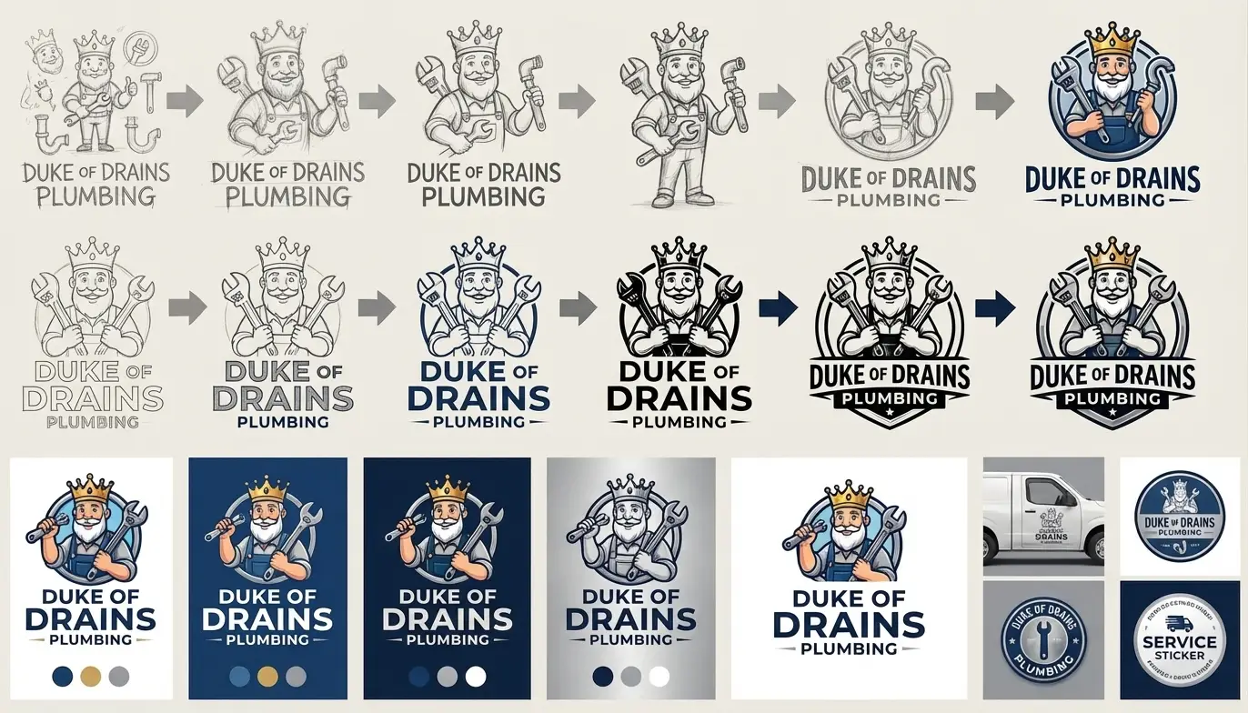 Logo design portfolio image showcasing professional and creative logo design services by Toucan Design, tailored to enhance brand identity and online presence.