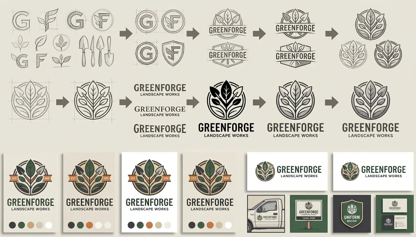 Logo design portfolio image showcasing professional and creative logo design services by Toucan Design, tailored to enhance brand identity and online presence.