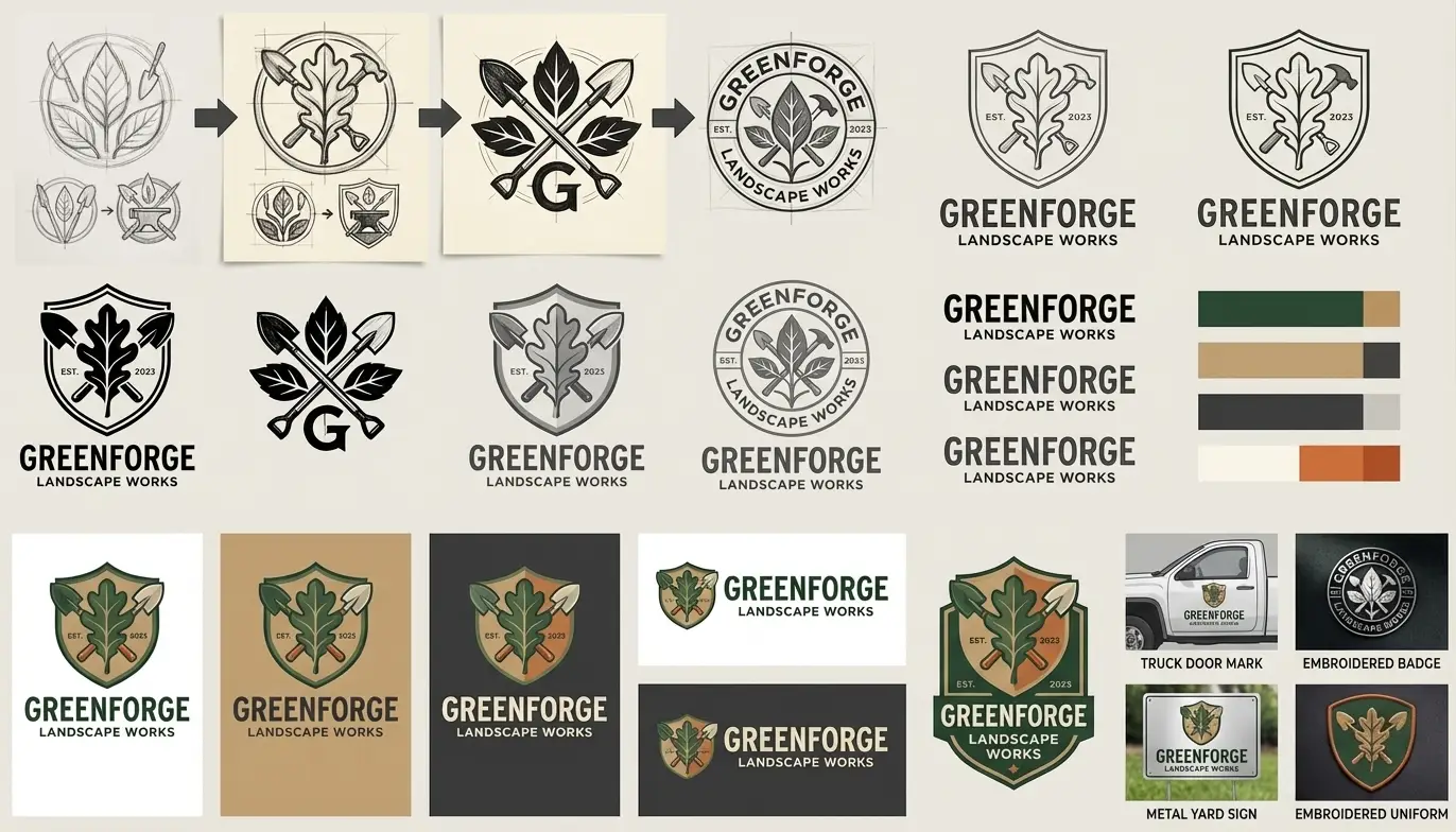 Logo design portfolio image showcasing professional and creative logo design services by Toucan Design, tailored to enhance brand identity and online presence.