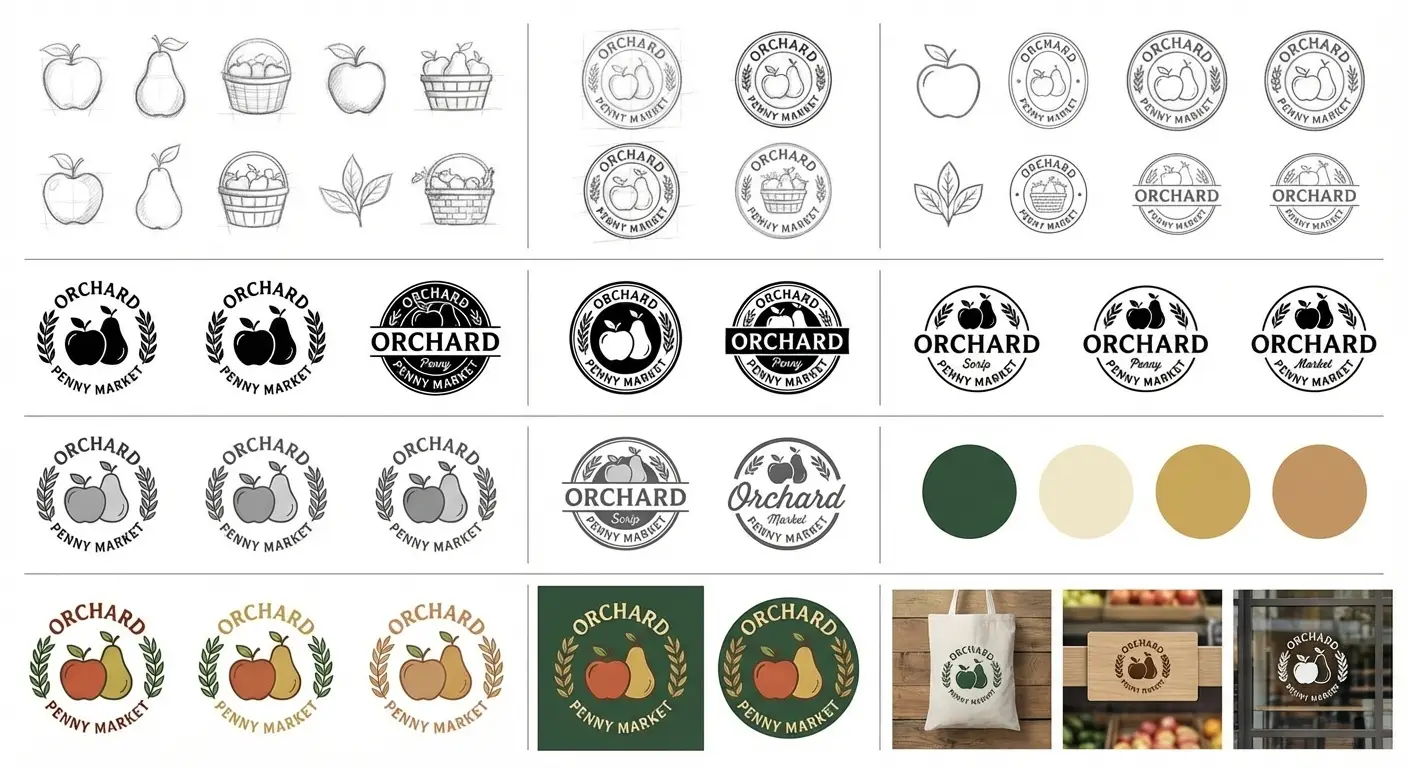 Logo design portfolio image showcasing professional and creative logo design services by Toucan Design, tailored to enhance brand identity and online presence.