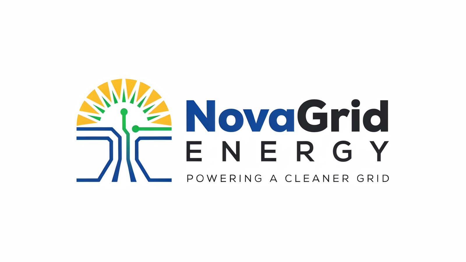 Outdoor business logo design with sun and landscape-inspired graphics