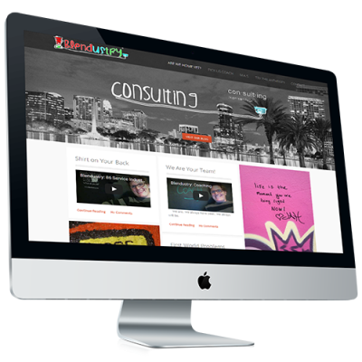Blendustry Website Design