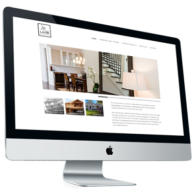 M Lahr Homes Website Design