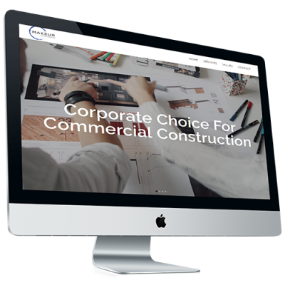 Makeur Construction Website Design