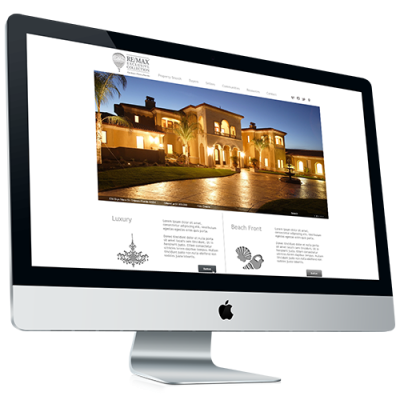 Remax Exclusive Collection Website Design